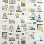 CHRISTMAS STICKERS 4