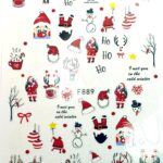 CHRISTMAS STICKERS 2
